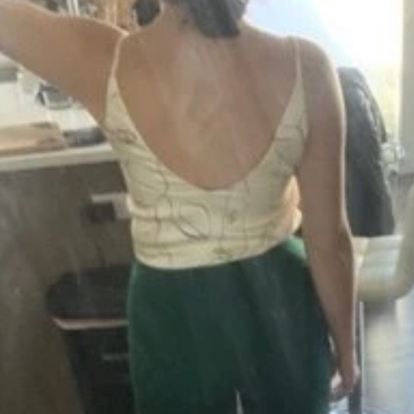 Tank top with abstract print - Picture 6 of 10